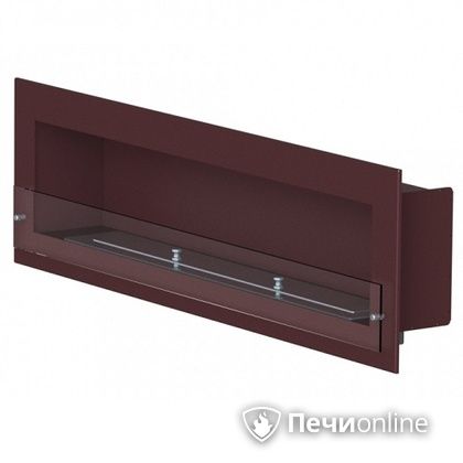 Биокамин ЭкоЛайф Window 800 Glass black burgundy в Первоуральске